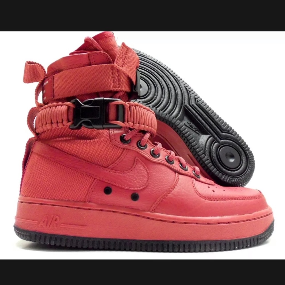 Nike SF Air Force 1 High Cedar - Picture 2 of 9